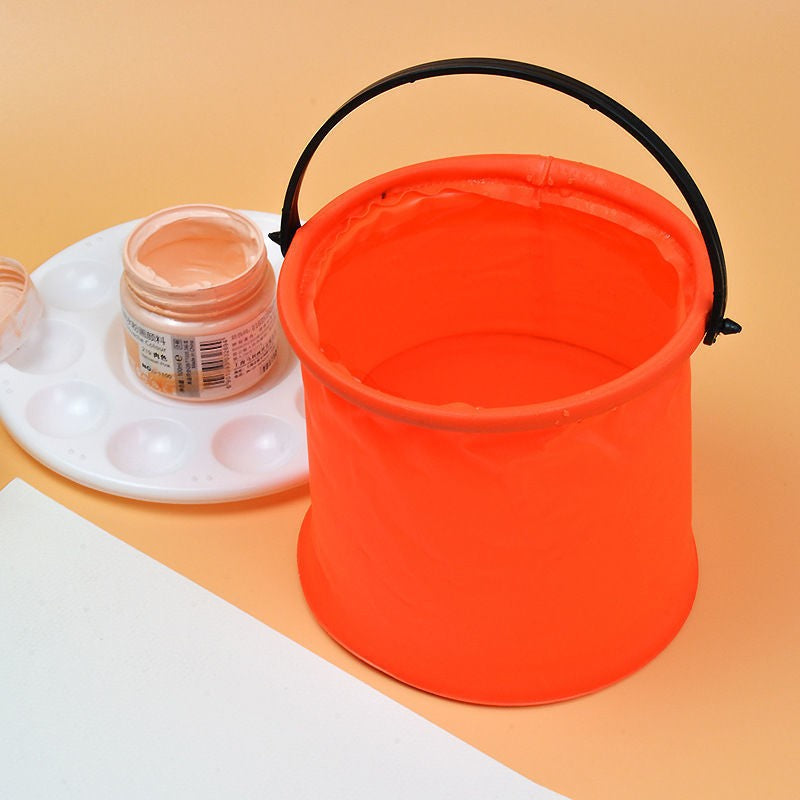 1Pc Fishing Bucket Foldable Portable for Washing and Painting