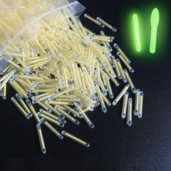 10pcs Outdoor Night Fishing Glow Stick 2.2mm Green Fluorescent Light