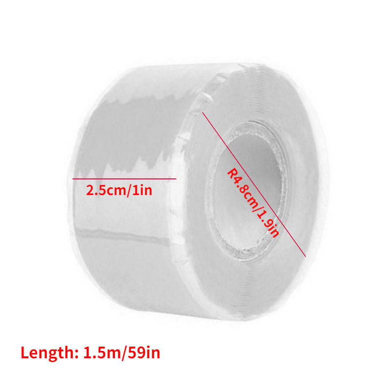 Waterproof Self-Fluxing Silicone Tape - Stop Leaks, Seal Repairs
