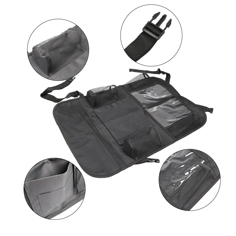 Car Seat Back Pocket Organizer & Tablet Holder