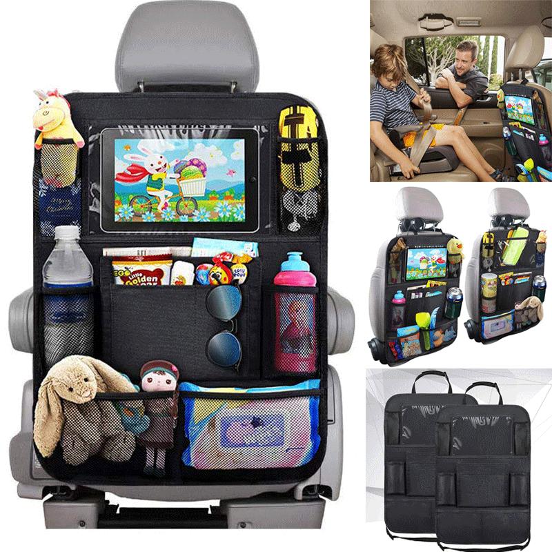 Car Seat Back Pocket Organizer & Tablet Holder