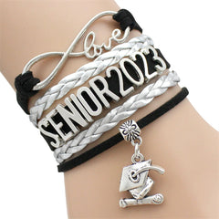 Graduation Gift Bachelor Hat Chain Bracelet for Students