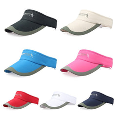 Sport Visor Hat Lightweight Adjustable Sun Hat Casual Tennis Golf Cap