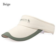 Sport Visor Hat Lightweight Adjustable Sun Hat Casual Tennis Golf Cap