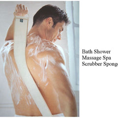 Exfoliating Back Strap Bath Shower Body Sponge Scrubber Brush