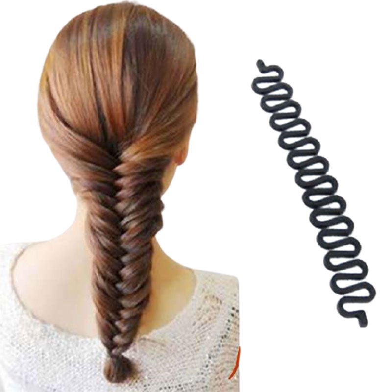 French Magic Hair Braider Tool Salon Results