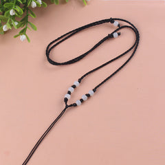 Adjustable Jade Pendant Lanyard Jewelry
