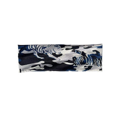 Men's Camo Ice Silk Headband for Running Fitness Sweat Absorption