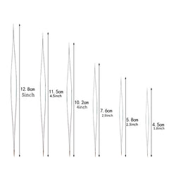 5pcs Stainless Steel Beading Needles - DIY Beading Tool for Hand Stringing Pearl
