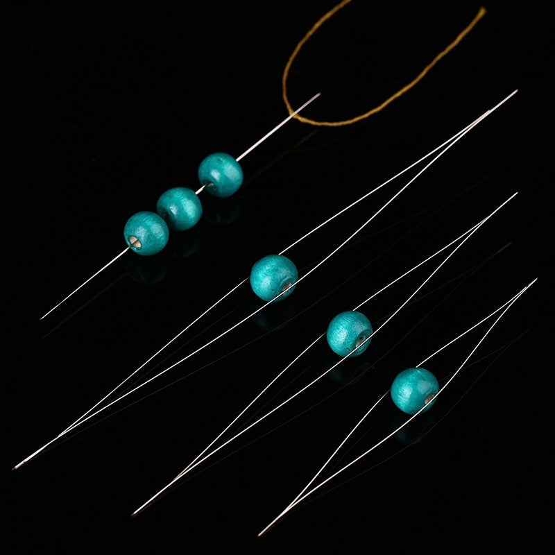 5pcs Stainless Steel Beading Needles - DIY Beading Tool for Hand Stringing Pearl