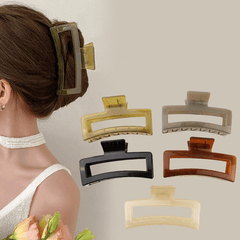Large Hollow Hair Claw Shark Claw Ponytail Holder Hair Accessories
