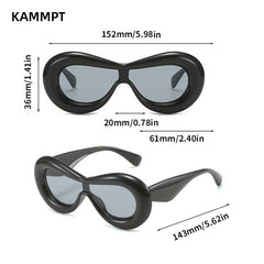 Y2K Thick Frame Sunglasses Candy Glasses UV400