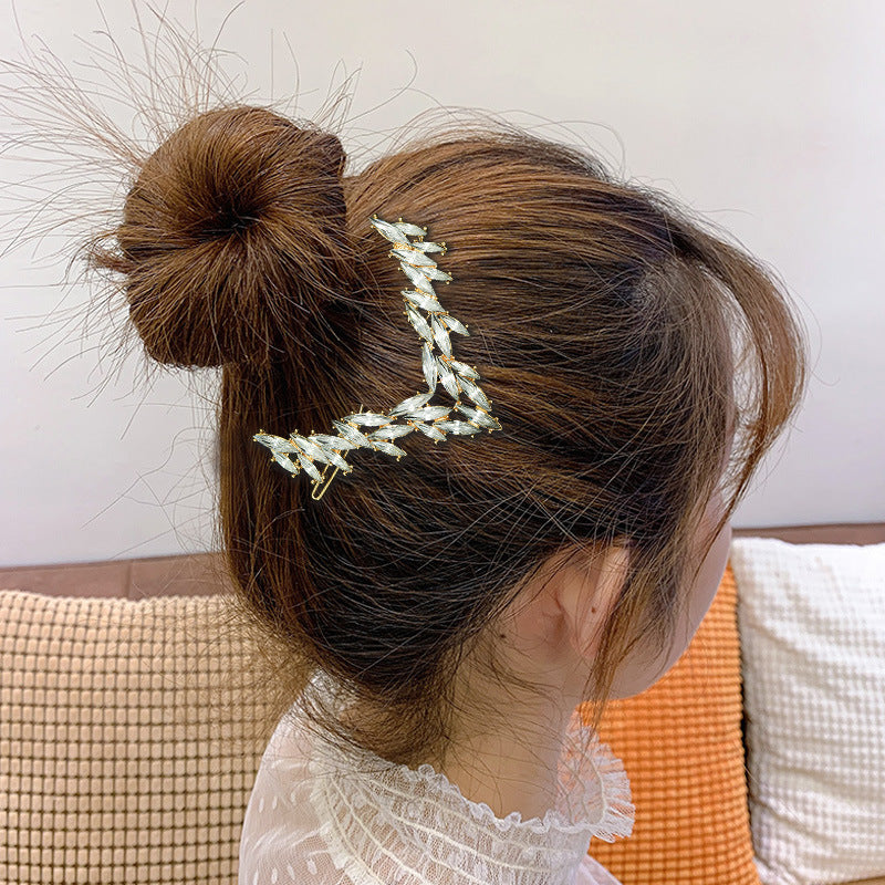 Retro V Hair Clip Head Jewelry Hair Accessories For Women