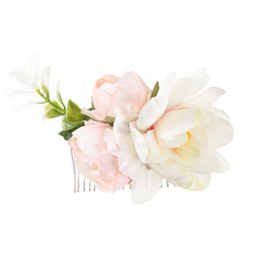 Bohemian Style Bridal Wedding Flowers Hair Comb Headband