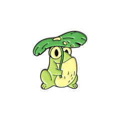 Cartoon Frog Brooch Playing Guitar Frog Brooch