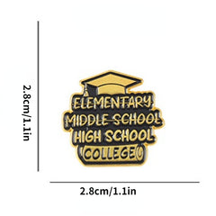 Creative Men's Graduation Dress Brooch
