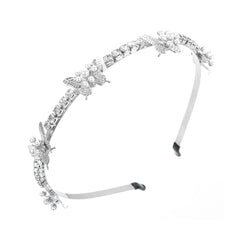 Pearl Rhinestone Headband Hair Hoop Hair Accessories