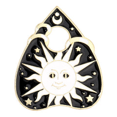 Skull Wizard Cat Brooch For Men Pins