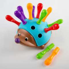 Infant Hedgehog Toy for Cognitive and Number Training