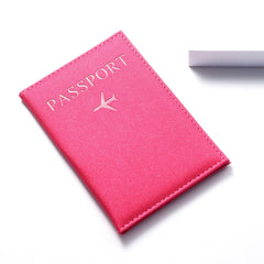 PU Leather Passport Holder Travel Organizer