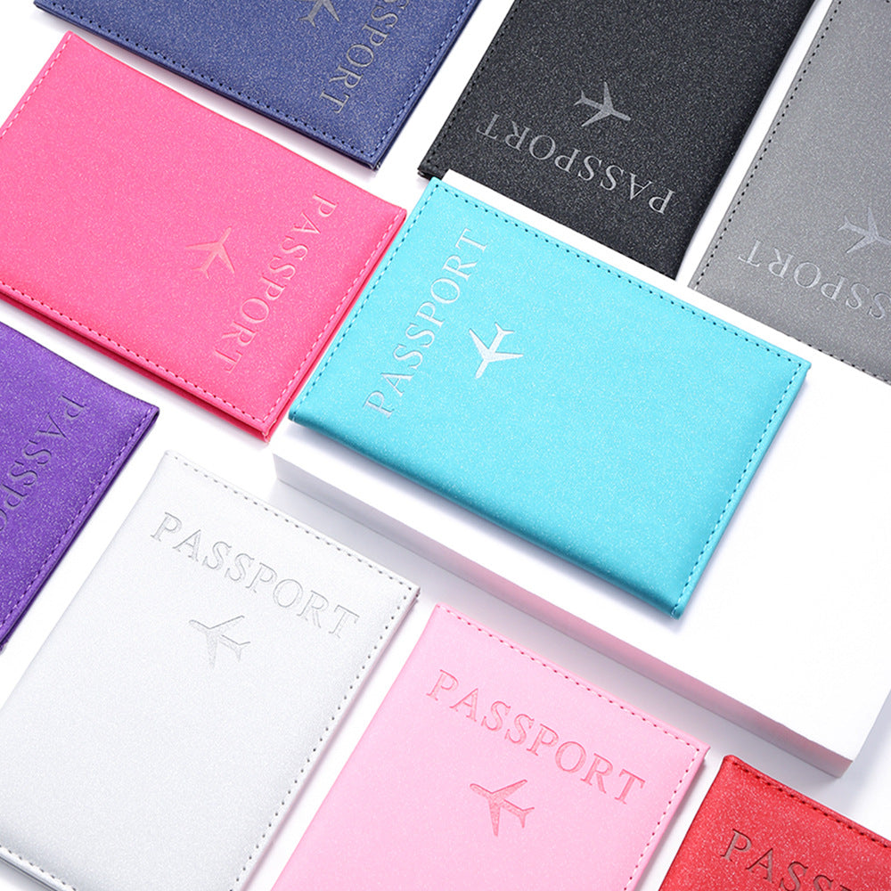 PU Leather Passport Holder Travel Organizer