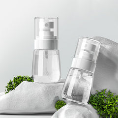 2pcs Spray Water Bottle Hair Mister 60ml 30ml Fine Mist Stylist Sprayers Clear