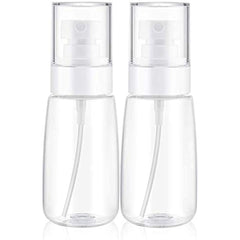2pcs Spray Water Bottle Hair Mister 60ml 30ml Fine Mist Stylist Sprayers Clear