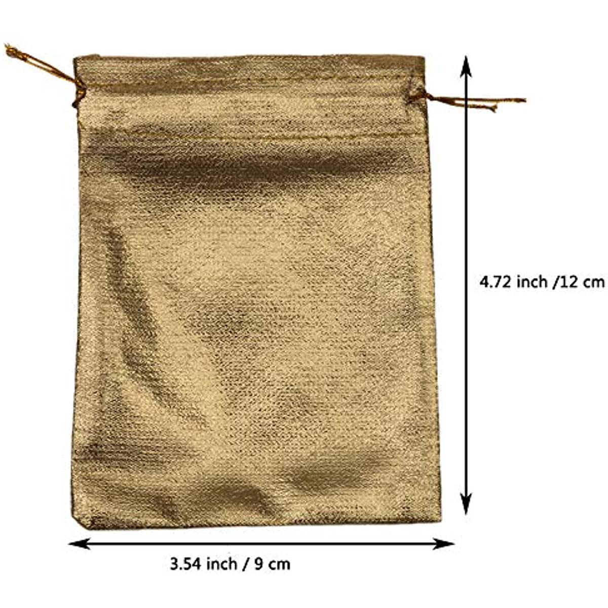 100pcs Organza Jewelry Pouches for Weddings Parties Christmas