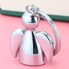 Heavenly Angel Key Chain Metal for Couples, Car Key Ring, Party Jewelry