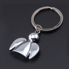 Heavenly Angel Key Chain Metal for Couples, Car Key Ring, Party Jewelry