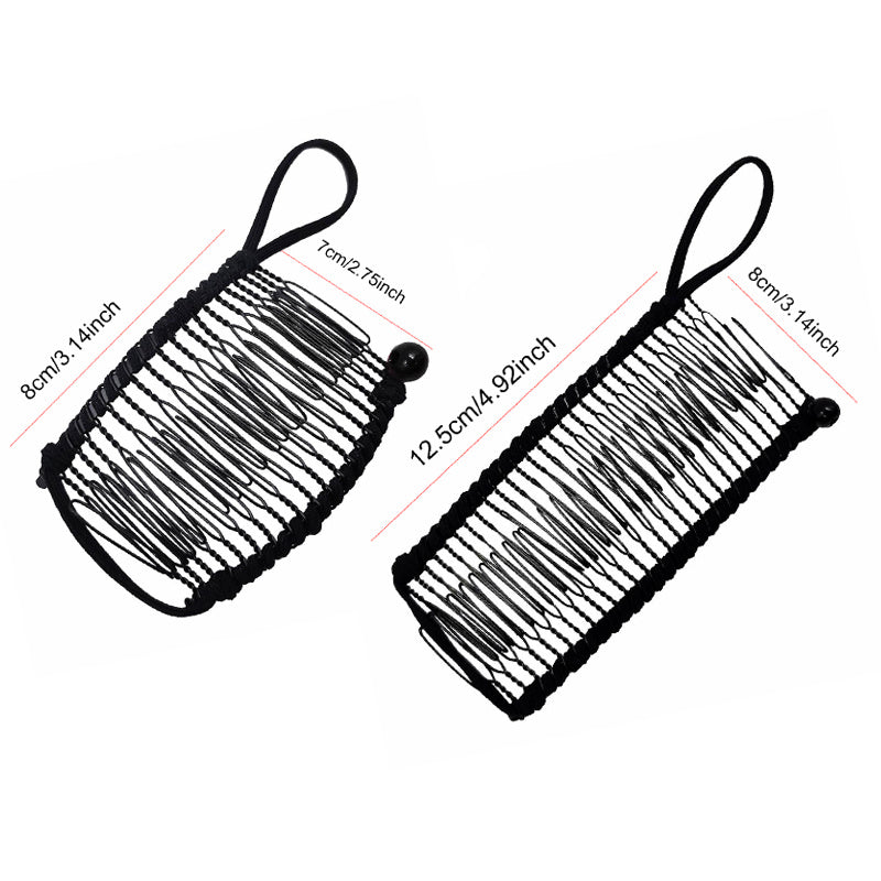 Vintage Banana Hair Clip Double Slide Comb Girls Hair Accessories