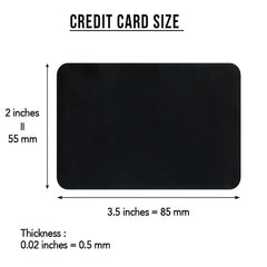 Personalized Leather Wallet Insert - Engraved Gift for Him