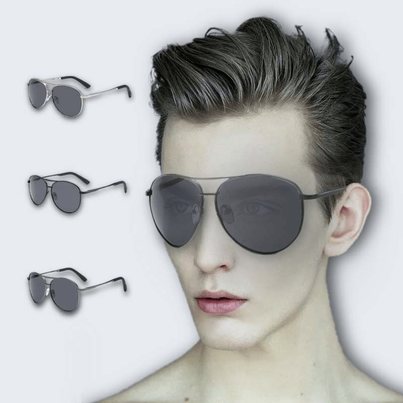 Men's Polarized Sunglasses Boho Dual use Changing Eyewear For Day And Night