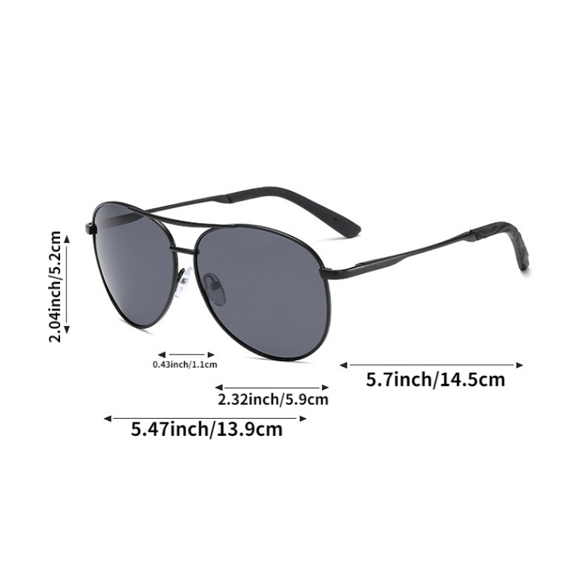 Men's Polarized Sunglasses Boho Dual use Changing Eyewear For Day And Night