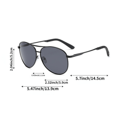 Men's Polarized Sunglasses Boho Dual use Changing Eyewear For Day And Night