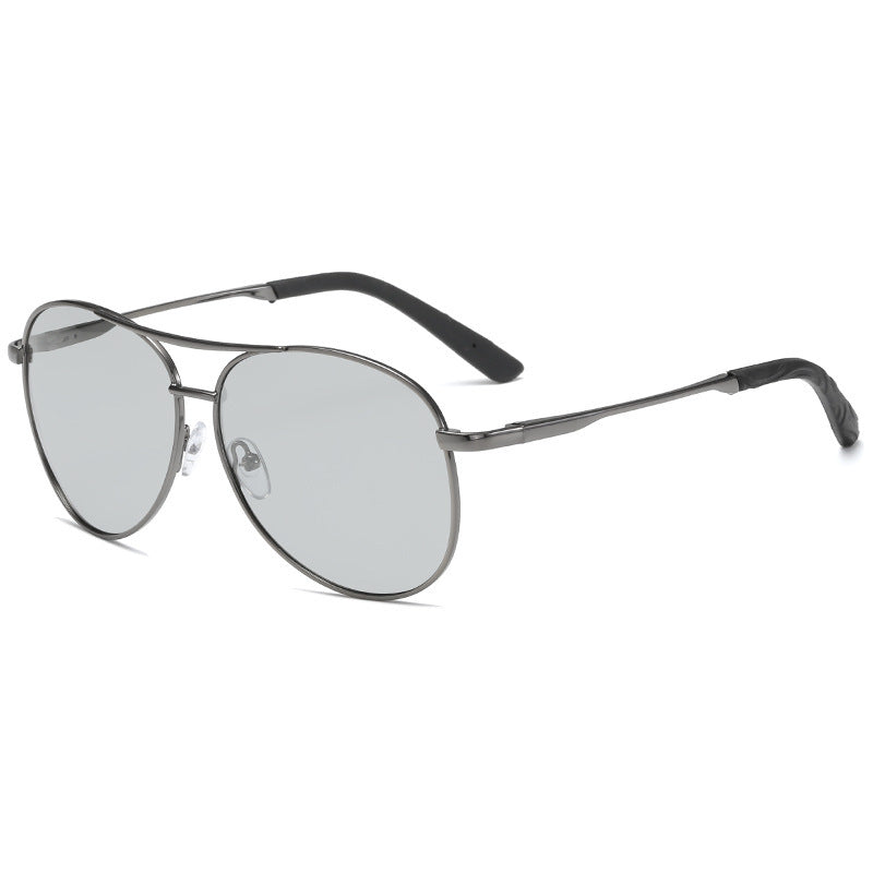 Men's Polarized Sunglasses Boho Dual use Changing Eyewear For Day And Night