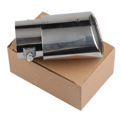 Stainless Steel Universal Exhaust Tip 13.97 cm