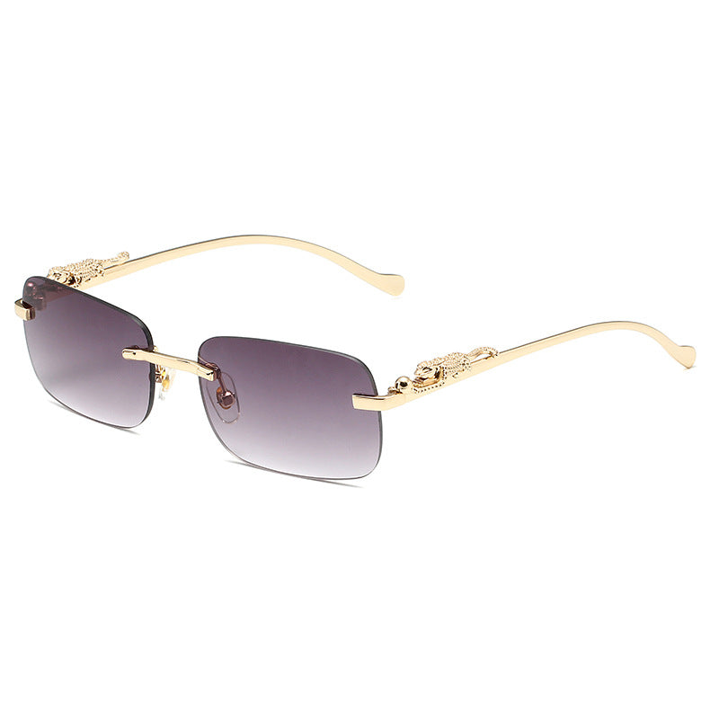 Men's Rimless Sunglasses UV Protection Sunglasses