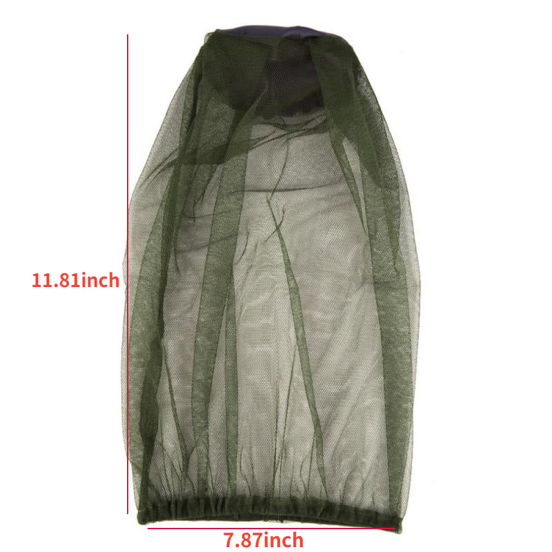 Fishing Cap Anti Mosquito Bug Insect Bee Net Mesh Head Face Mask Hat