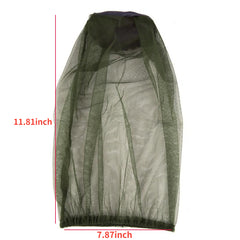 Fishing Cap Anti Mosquito Bug Insect Bee Net Mesh Head Face Mask Hat