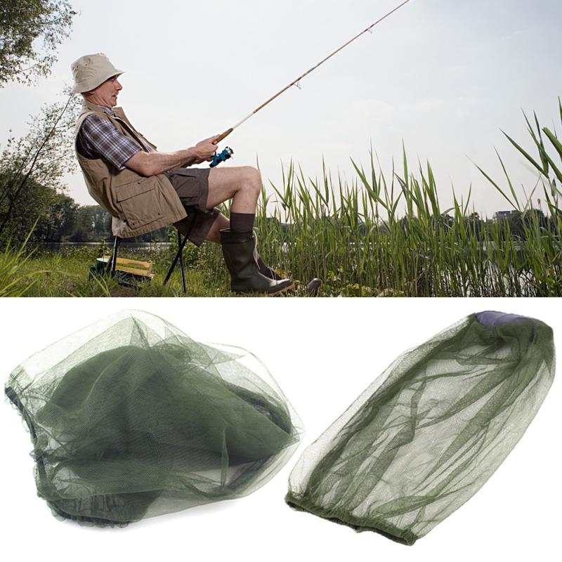 Fishing Cap Mosquito Bee Net Mesh Mask Hat