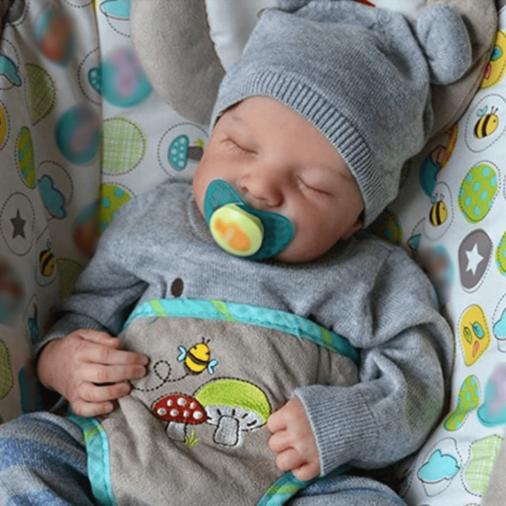 Adorable Reborn Toddler Doll Silicone Body Soft Cuddle Body Bonecas Bebe Toys