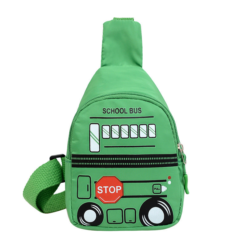 Teen Cartoon Zipper Sling Bag for Travel Gift