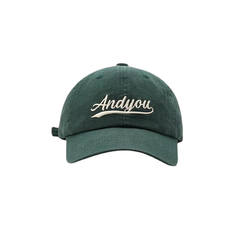 Embroidery Baseball Cap Hip Hop Cotton Dad Hats Solid Unisex Sun Hats