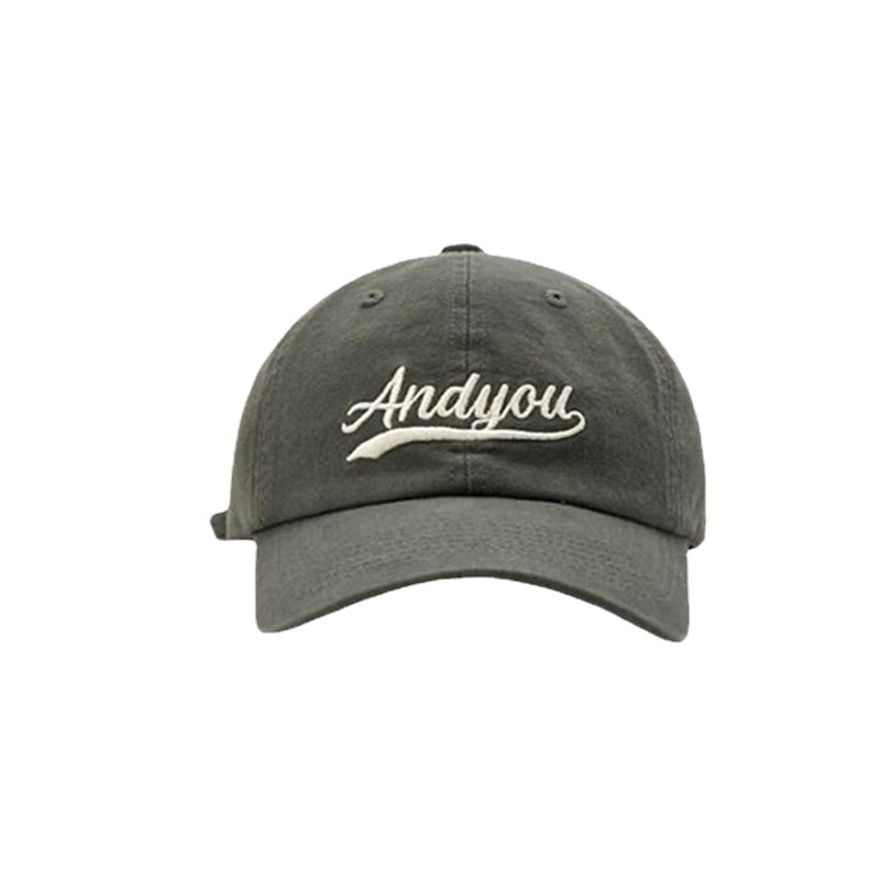 Embroidery Baseball Cap Hip Hop Cotton Dad Hats Solid Unisex Sun Hats