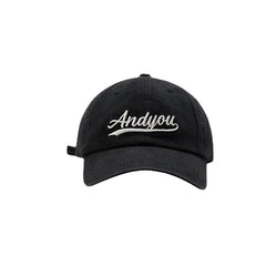 Embroidery Baseball Cap Hip Hop Cotton Dad Hats Solid Unisex Sun Hats