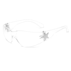 Star Decor Oversized Polarized Sunglasses