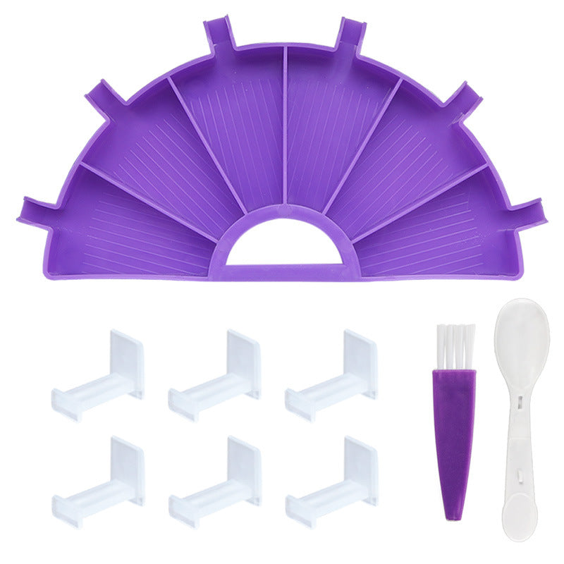 Diamond Painting Tools Kit - 4 Color Palette Drill Plate