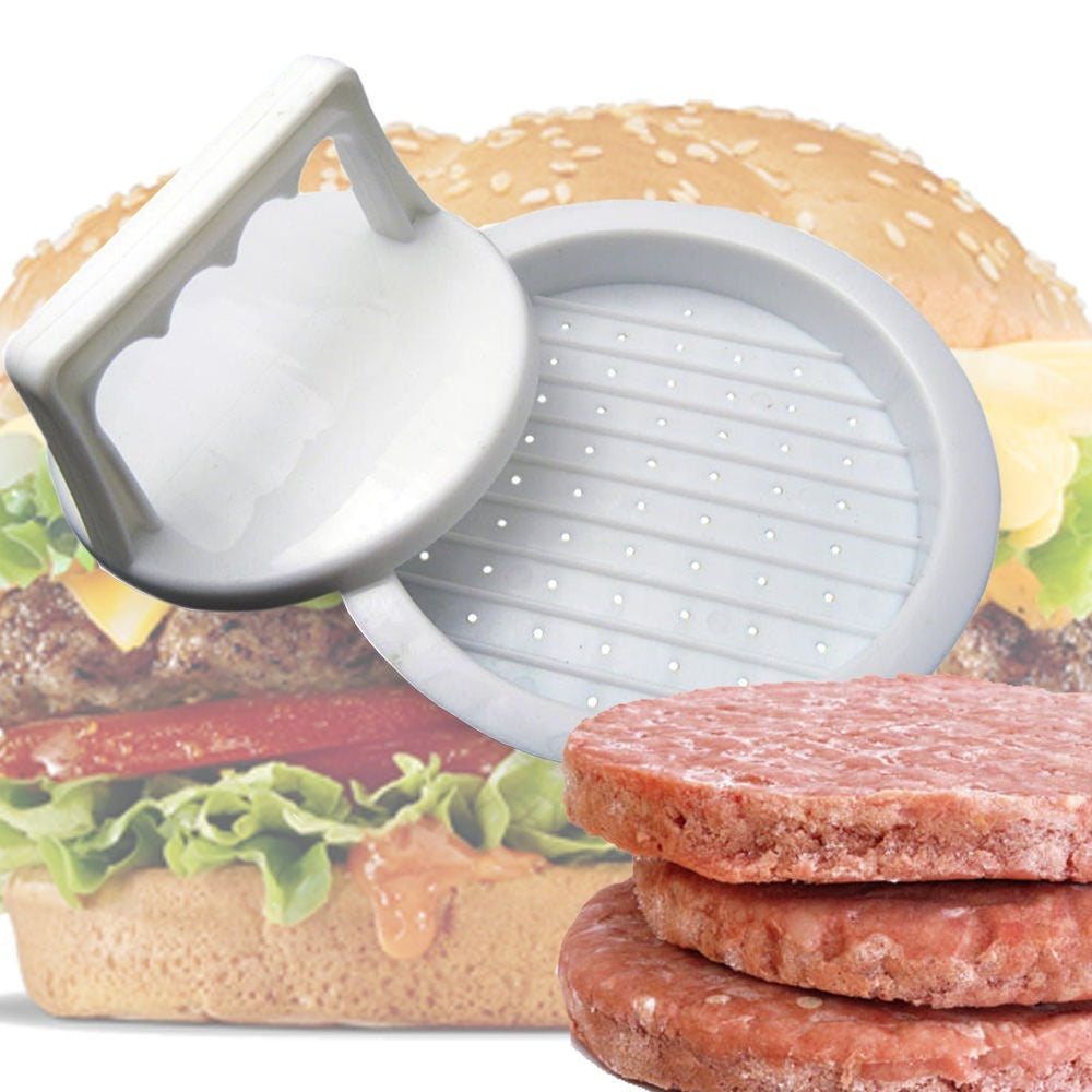 Patty Press Form Hamburger Mold Maker Meat BBQ Kitchen Tools