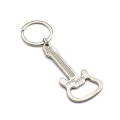 Guitar Shaped Beer Opener Key Chain